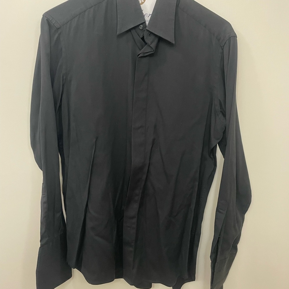 Hugo Boss Classic Black Dress Shirt